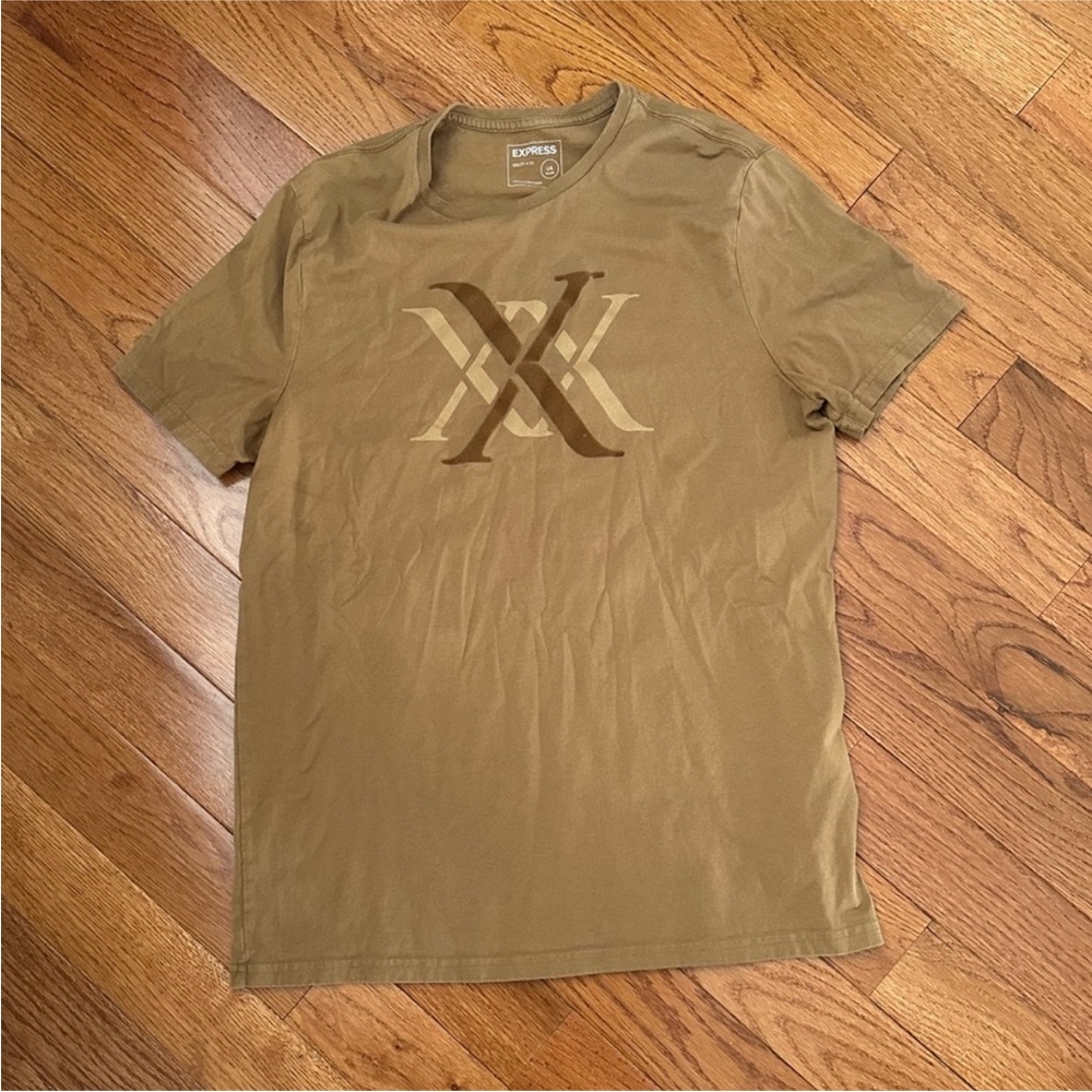 Express men’s brown T-shirt
